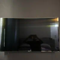 تلویزیون سامسونگ 55 اینچ مدل UA55KS9995W، خمیده.
