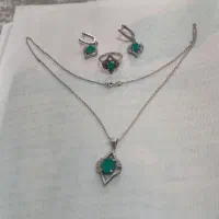 نیم ست نقره