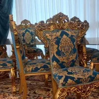 فروش فوری سرویس ناهارخوری سلطنتی ۸ نفره بسیار شیک