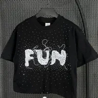 کراپ تیشرت مدل Fun