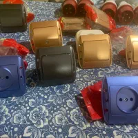 کلید پریز  ساخت ترکیه پشت سفال