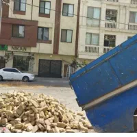 آجر دسته۲،حمل نخاله