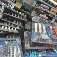 جمع آوری گیس ومانیتور قدیمی سوخته