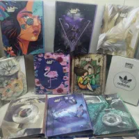 کلاسور سایزA4وA5وA6 قفل فلز و پلاستیک برند Mj