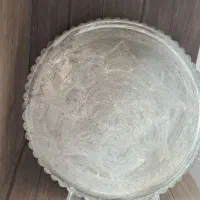 سینی قلم زنی مسی قدیمی