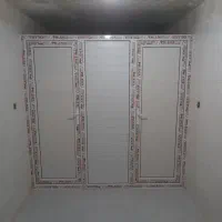 درب وپنجره upvc دوجداره وتوری پلیسه