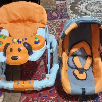 کریر و روروک و گهواره سالم وتمیز مناسب سیسمونی