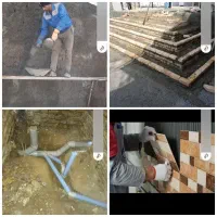 بنایی‌‌ریز‌کاری‌‌دوغاب حمام‌تولت‌‌‌کف‌دیوار‌سیمان‌