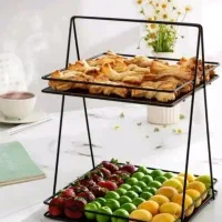 استند چوبی فلزی