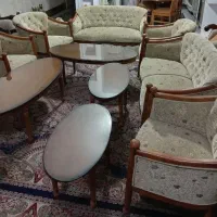 مبل ۸ نفره ست با میز ناهار خوری