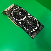 کارت گرافیک MSI RX580 Armor سالم و خنک