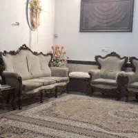 مبل سلطنتی  7 نفره و نهارخوری 4 نفره