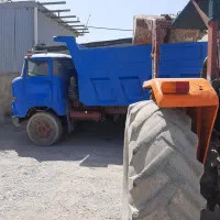 حمل خاک  ساختمانی .تراکتور و کمپرسی،۱۰ تن برا کار