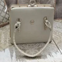 کیف مجلسی کرم و مشکی