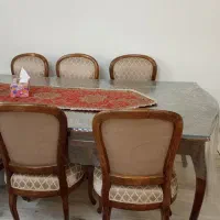 میز ناهار خوری ۸ نفره  سالم