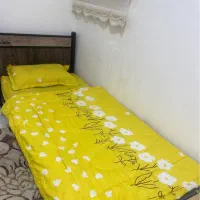 دو عدد تخت + تشک+ روتختی