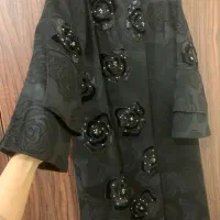 مانتو ژاکارد استر دار ،کارشده