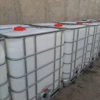 مخزن حفاظ دار حمل مایعات پالت فلزی