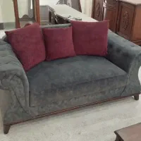 مبلمان ۷نفره+۲عددصندلی+میز جلومبلی+شیشه