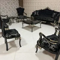 مبل ۳گل ماری کلاف کوچک دسته دار تهران راد|مبلمان خانگی و میز عسلی|تبریز, |دیوار