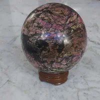 گوی سنگ رودونیت بنفش