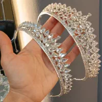 تاج مادر دختری تاج عروس تاج نامزدی ست بدلیجات