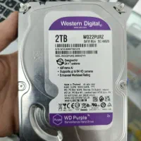 هارد 2 ترابایت western  wd22purz