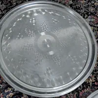 سینی بزرگ استیل قدیمی