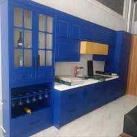 کابینت نئوکلاسیک رنگ پولی اورتان ایتالیایی
