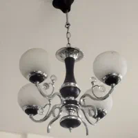 لوستر طرح چوبی