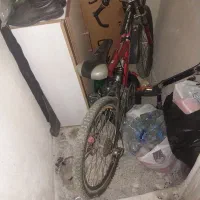 دوچرخه ۱۶ و۲۶ فنری هردو سالم