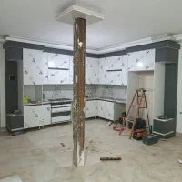 کابینت ضدآب کمد دیواری ام دی اف MDFکار