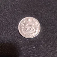 سکه نقره ۱۰۰۰ دیناری پهلوی ۱۳۰۷