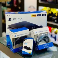 فروش PS4 Slim 1T دو دسته فول بازی با ضمانت پلی روم