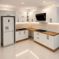 ابعاد شش متری کابینت‌ فانتزی