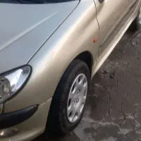 ۲۰۶ تیپ ۲ مدل۱۳۸۲ دوره رنگ جلو عقب سالم