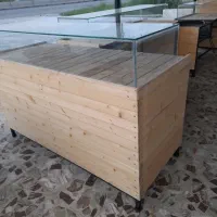 ساخت ویترین چوبی