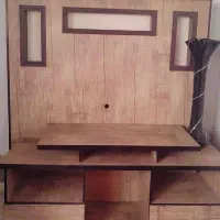 میز mdf ،پول دو پفک