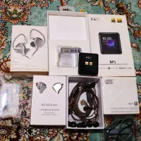 پلیر fiio m5 هدفون دو کاره Kz zs10 pro