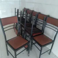 صندلی محکم  پایه فلزی