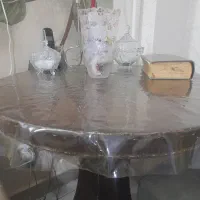 فروش میز گرد چوبی سالم