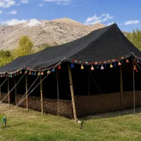 ارسال رایگان خیمه سیاه چادر عشایری و خیمه عربی