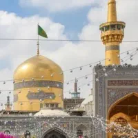 کاروان مشهد،مراسم خاکسپاری امام شهید