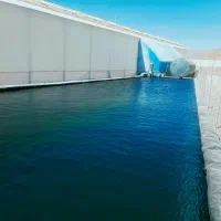 احداث استخرهای کشاورزی (عایق پلاستیکی)