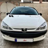 پژو ۲۰۶ تیپ ۵ سیمی مدل ۹۵تحویل۹۶ تولید تهران تکبرگ