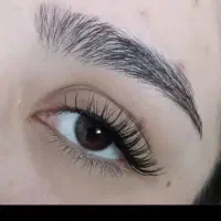 مدل اکستنشن مژه.(فقط هزینه مواد)