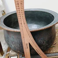 قابلمه بزرگ مسی قدیمی