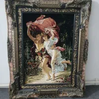 تابلو فرش آدم و حوا