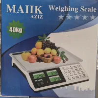 ترازو ۴۰ کیلویی برند محک صفحه کلید استیل