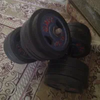 دمبل متغیر ۲۵کیلویی جمعا ۵۰کیلوگرم